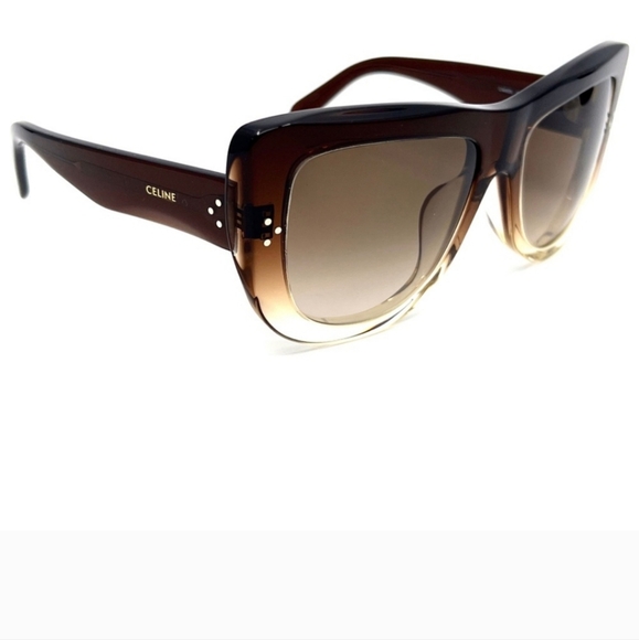 CELINE SUNGLASSES CL40157U 50F 57/18/140 Brown NEW! - Picture 5 of 8